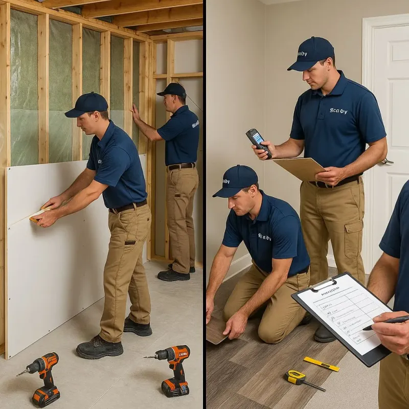 Repairs and Reconstruction process in Oakley, CA